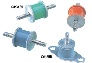 ソフトシリコン防振ゴム（QKA形・QKB形）